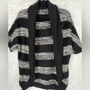 EXPRESS black and grey cardigan